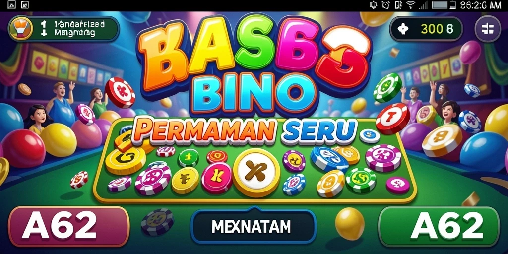 Tampilan gameplay seru dan interaktif di AA62 Bingo.