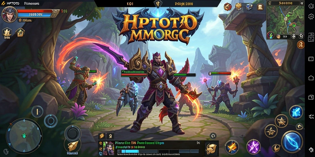 Tampilan gameplay HPTOTO yang sangat mendetail dan menarik.
