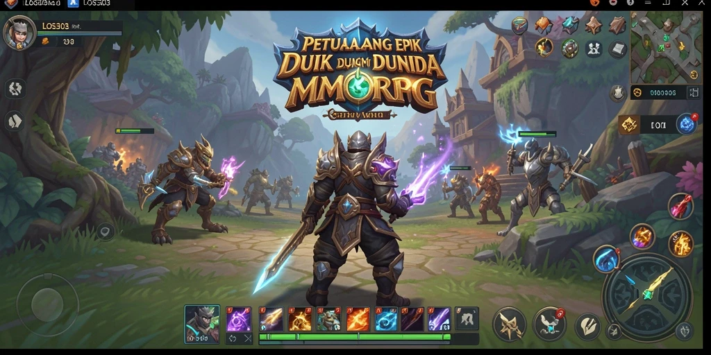 Tangkapan layar menunjukkan aksi pertarungan seru di dunia <strong>LOS303</strong>.