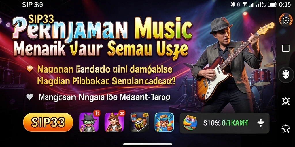 Tampilan gameplay SIP33 dengan antarmuka yang menarik dan interaktif.