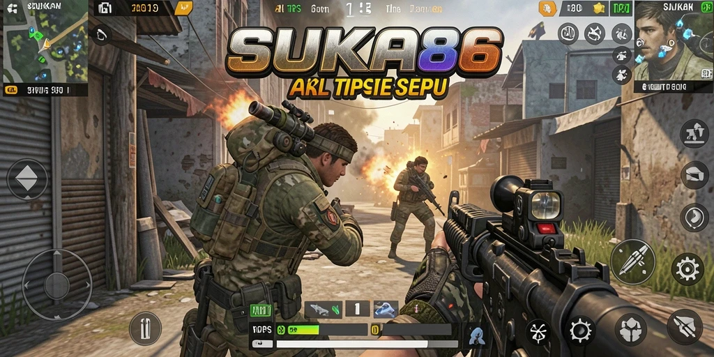 Tampilan gameplay seru dan mendebarkan dari SUKA86.