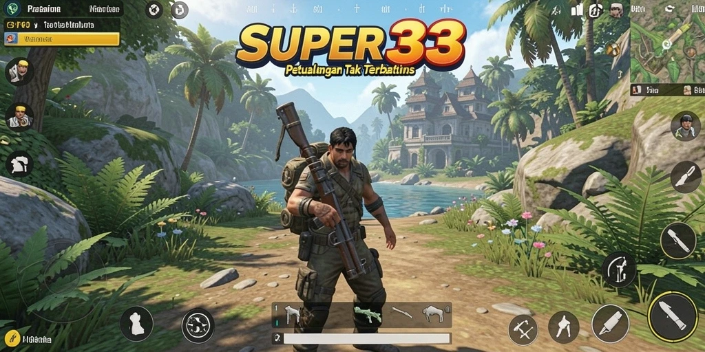 Gameplay mendebarkan dalam dunia terbuka yang luas.