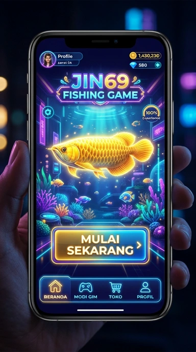 Halaman detail aplikasi di jin69 menunjukkan informasi lengkap.